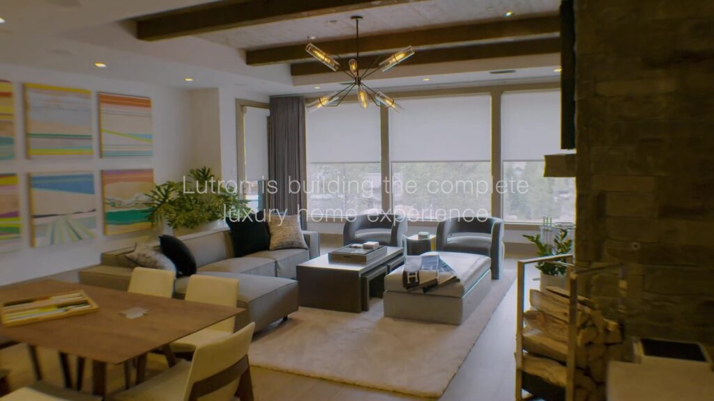 Lutron luxury lighting