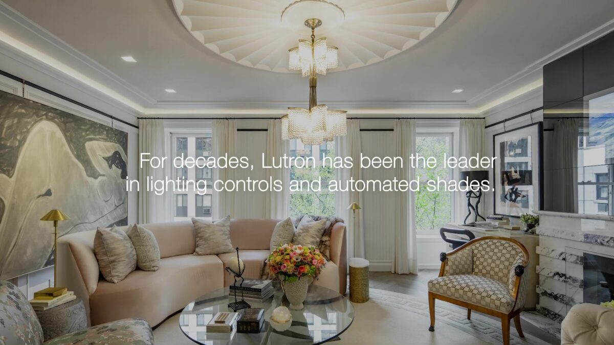 Lutron luxury lighting